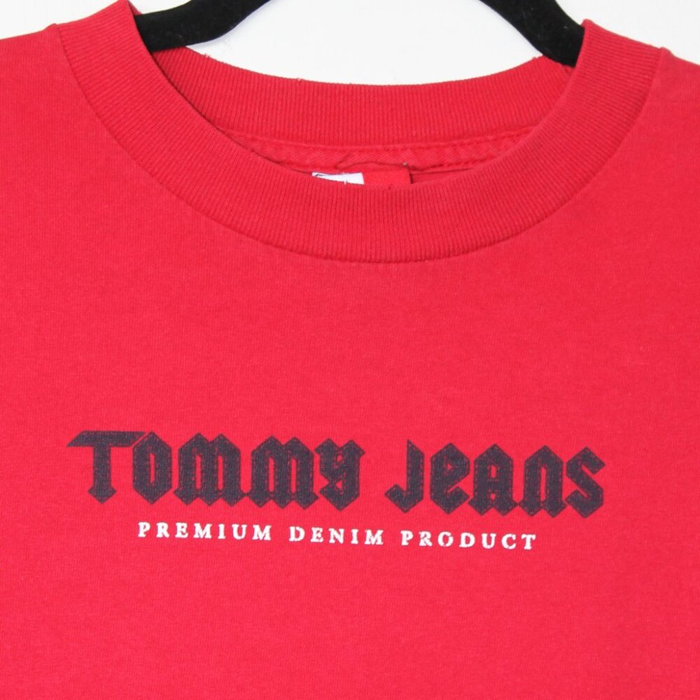 90s Vintage Tommy Hilfiger Graphic T Shirt Medium